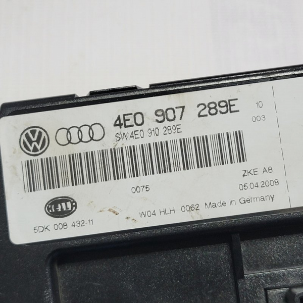 Блок комфорта Audi A8 2 поколение (D3), 2002 - 2010