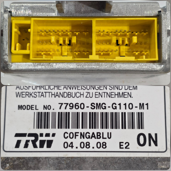 Блок SRS Honda Civic 8 поколение (FD, FK, FN), 2005 - 2012