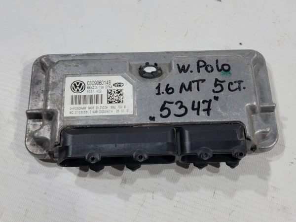 Блок управления двигателем Volkswagen Polo 5 поколение (Mk5), 2009 - 2020