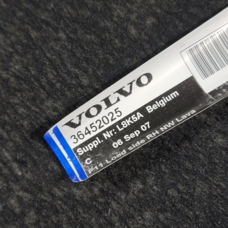 Накладка обшивки багажника правый Volvo S40 2 поколение (MS), 2004 - 2012