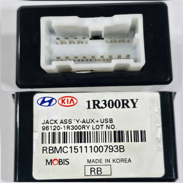 USB разъем Hyundai Solaris 1 поколение (RB), 2010 - 2017