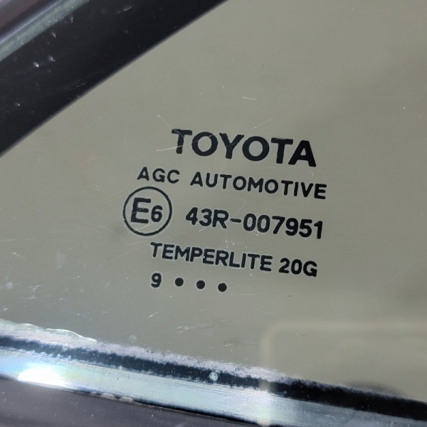 Форточка задний правый Toyota Camry 7 поколение (XV40), 2006 - 2011