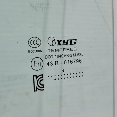 Стекло двери задний левый Kia Cerato 3 поколение (YD), 2013 - 2020