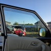 Стекло двери передний левый Nissan Patrol 6 поколение (Y62), 2010 - 2017