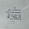Стекло двери задний правый Mercedes-Benz M-Class 3 поколение (W166), 2011 - 2015